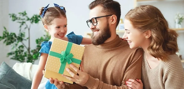 دسته بندی هدیه بر اساس تیپ شخصیتی پدر